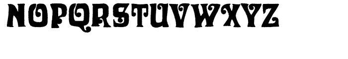 Otoboke Regular Font LOWERCASE