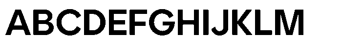 OT Magnet Arabic Black Font UPPERCASE