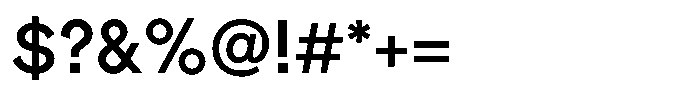 OT Magnet Arabic Bold Font OTHER CHARS
