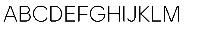 OT Magnet Arabic Light Font UPPERCASE