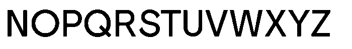 OT Magnet Arabic Medium Font UPPERCASE
