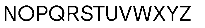 OT Magnet Arabic Regular Font UPPERCASE