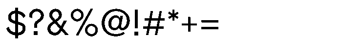 OT Magnet Arabic Variable Font OTHER CHARS