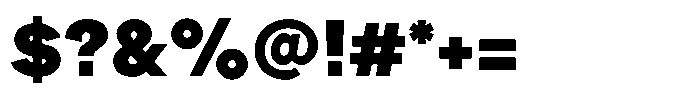 OT Magnet Black Font OTHER CHARS