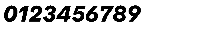 OT Magnet Bold Italic Font OTHER CHARS