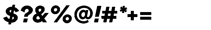 OT Magnet Bold Italic Font OTHER CHARS