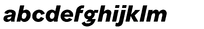 OT Magnet Bold Italic FONT