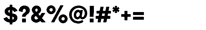 OT Magnet Bold Font OTHER CHARS