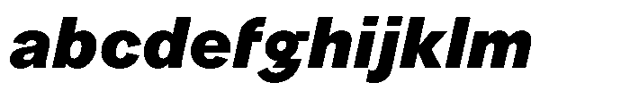 OT Magnet Heavy Italic FONT