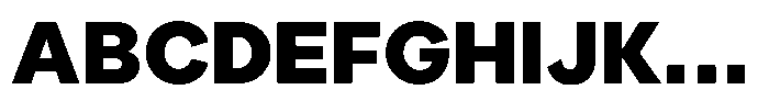 OT Magnet Heavy Font UPPERCASE