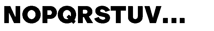 OT Magnet Heavy Font UPPERCASE