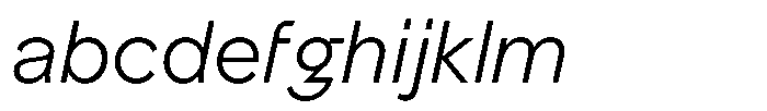 OT Magnet Light Italic FONT
