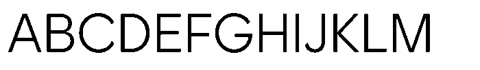 OT Magnet Light Font UPPERCASE