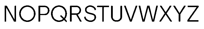 OT Magnet Light Font UPPERCASE