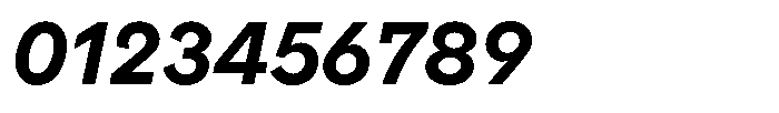 OT Magnet Medium Italic Font OTHER CHARS