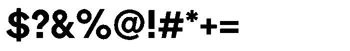 OT Magnet Medium Font OTHER CHARS