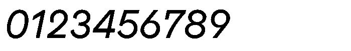 OT Magnet Regular Italic Font OTHER CHARS
