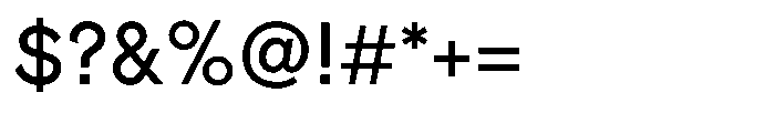 OT Magnet Regular Font OTHER CHARS