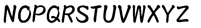 OT-NB Medium Font UPPERCASE