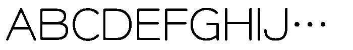 OT-NIS_ANN Light Font UPPERCASE