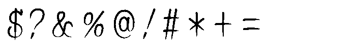 OT-NIS_ARA ARAD Light Font OTHER CHARS