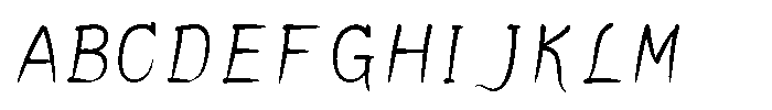 OT-NIS_ARA ARAD Light Font UPPERCASE