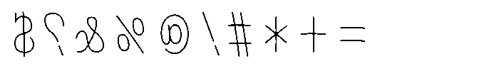 OT-NIS_ARA ARAR Light Font OTHER CHARS