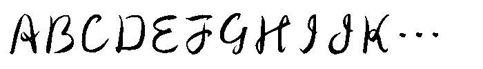 OT-NIS_AYA Light Font UPPERCASE