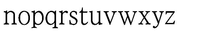 OT-NIS_BK Light Font LOWERCASE