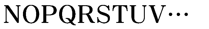 OT-NIS_CMS Regular Font UPPERCASE