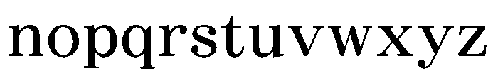 OT-NIS_CMS Regular Font LOWERCASE