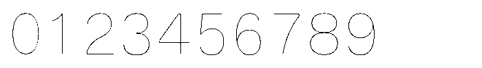 OT-NIS_CUL 2 Light Font OTHER CHARS