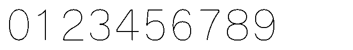 OT-NIS_CUL 3 Light Font OTHER CHARS
