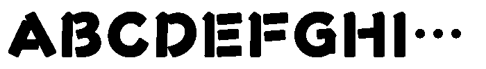 OT-NIS_EDO Ultra Bold Font UPPERCASE