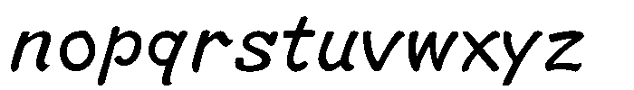 OT-NIS_FG Regular Font LOWERCASE