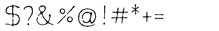 OT-NIS_GIN Light Font OTHER CHARS