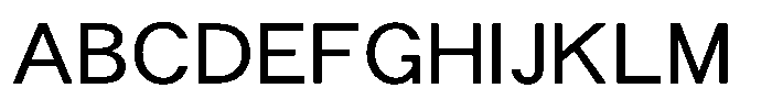 OT-NIS_HEG Medium Font UPPERCASE