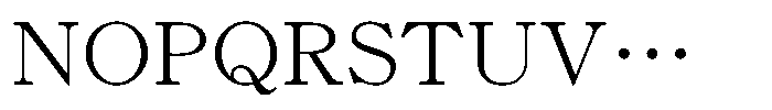 OT-NIS_HEM Light Font UPPERCASE