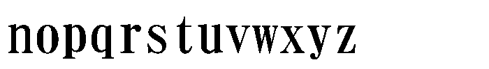 OT-NIS_HEM Ultra Bold Font LOWERCASE