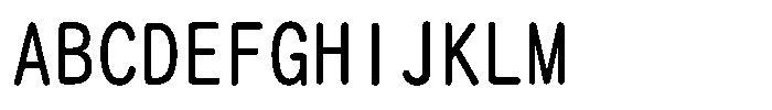 OT-NIS_HER Regular Font UPPERCASE