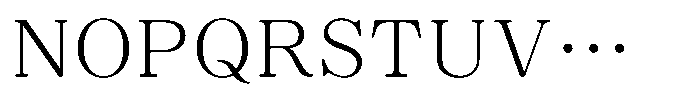 OT-NIS_HM Light Font UPPERCASE