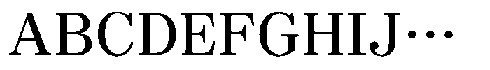OT-NIS_JM Medium Font UPPERCASE