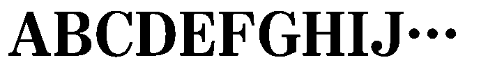 OT-NIS_JM Ultra Bold Font UPPERCASE