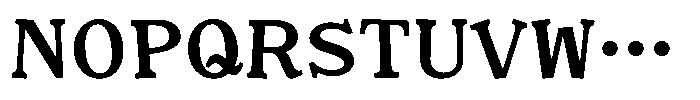 OT-NIS_JYA Medium Font UPPERCASE