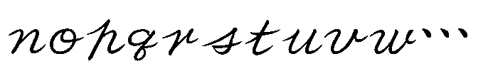 OT-NIS_K Regular Font LOWERCASE