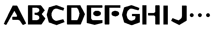 OT-NIS_KAG Ultra Bold Font UPPERCASE