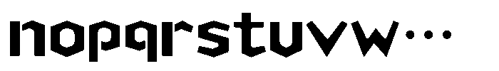 OT-NIS_KAG Ultra Bold Font LOWERCASE