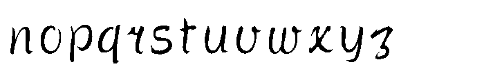 OT-NIS_KOI Light Font LOWERCASE