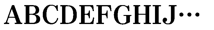 OT-NIS_M 7 Bold Font UPPERCASE