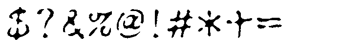 OT-NIS_MAI Light Font OTHER CHARS